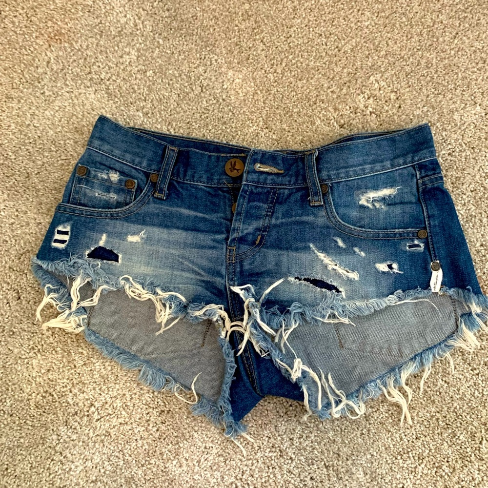 One teaspoon Jean shorts